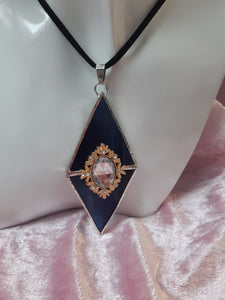 Parure Anastasia Bleu pétrole