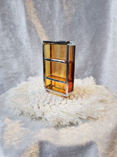 Charger l&#39;image dans la galerie, Armoire miniature en vitrail orange